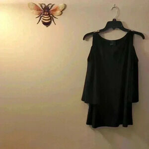 Cut out sleeve Coco Bianco, small, black top